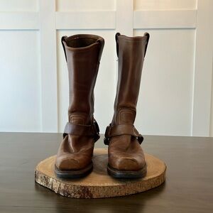 Frye Leather Harness Boots. Women’s 7.5
